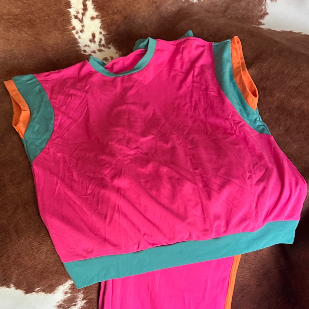 Colorful Sleeveless Top